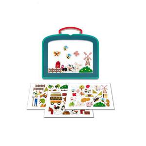 [블루마토]보드 자석 퍼즐 놀이-농장(MTM002)