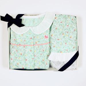 [블루독베이비] (MN)폼폼플라워세트우주복 4637004107 4637004107