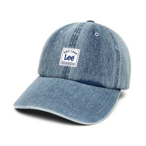 [LEE]LEE 데님 라벨 볼캡 인디고 미듐 LE2601CA10IM