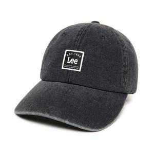 [LEE]LEE 데님 라벨 볼캡 블랙 LE2601CA10BK