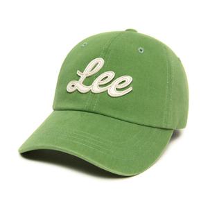 [LEE]LEE 유니온 로고 코튼 볼캡 그린 LE2601CA05GN