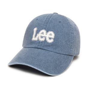 [LEE]LEE 트위치 아플리케 피그먼트 볼캡 블루 LE2601CA04BL