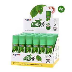 종이나라 나라풀 딱풀 8g X 1갑 (30개입)