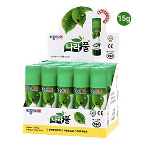 종이나라 나라풀 딱풀 15g X 1갑 (20개입)