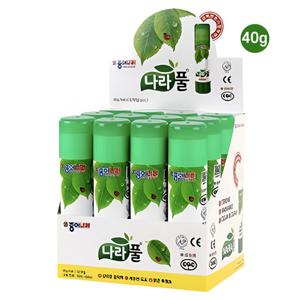 종이나라 나라풀 딱풀 40g X 1갑 (12개입)