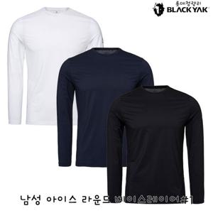 블랙야크 남성 기능성 냉감티셔츠 남성 아이스 라운드 베이스레이어 1BYETMV003