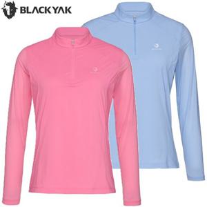 [블랙야크] 블랙야크 여성 여름 아웃도어 등산 긴팔티셔츠 아이스 집업 긴팔티2 1BYZTMV501 1BYZTMV501