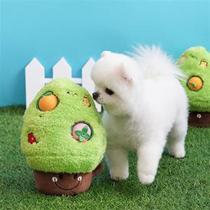 장난감 패리스독 라텍스 과일나무 애견 간식놀이 토이