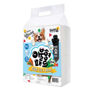 세이프한 초대형 숯 패드 이불형 10매 (120x80cm )