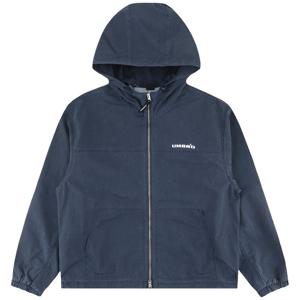 엄브로 HBL 엄그레이 워싱 후드 바람막이 자켓 UR124CJK21OBL