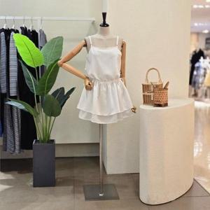 [포커스]FS6B9OP5334_레이스 스트링 미니 원피스