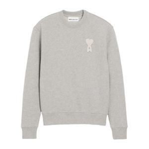 아미 자수 패치 라운드넥 스웨트셔츠 USW787 730A161