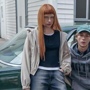 행텐 HC04 여성후드크롭점퍼 10510-110-201