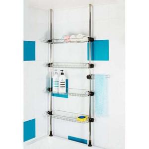 [오너클랜]인기상품 갤러리 기둥식 욕조위 선반 600 -4단 [W1C52