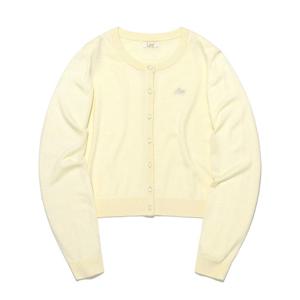 [LEE]LEE 우먼 라운드넥 가디건 버터 LE2601CD60BT