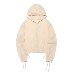 [LEE]LEE 우먼 후드 긴팔 티셔츠 베이지 LE2602LT61BE