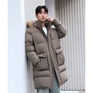 디스커버리 DISCOVERY EXPEDITION 남성 고쉬 구스다운 롱패딩 (DBEIGE) DMDJ7E056-BGD 389362