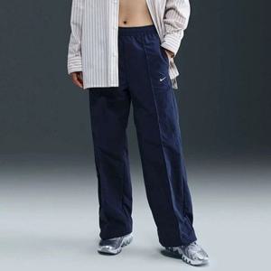 나이키긴팔티 RQA FQ3589-410 스포츠웨어 에브리씽 우븐 미드라이즈 오픈 헴 팬츠