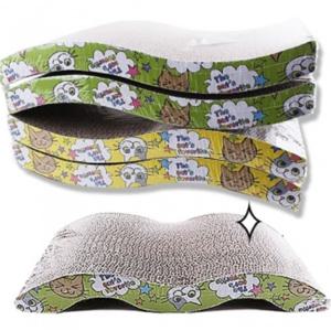 고양이캣타워 쥬쥬베 캣물결 스크래쳐 S형