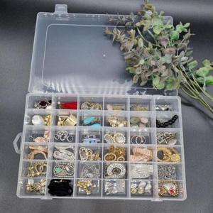 플라스틱정리함 다용도 플라스틱 보관함 36구 비즈 악세사리 쥬얼리