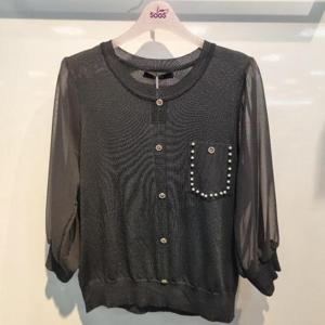 수스 HC36 주머니금속단추소매배색 S262BSW454