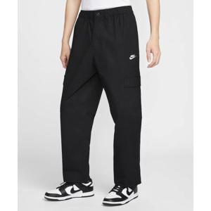나이키 NIKE 스포츠웨어 클럽 우븐 카고 팬츠 M - 블랙 화이트 HV1434-011 408338