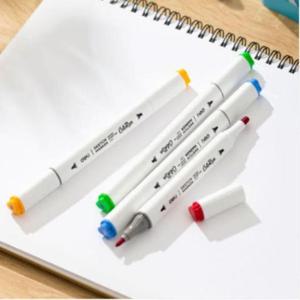 [문구/오피스] 델리 삼각 델리 마카펜 슬림 수성 워셔블 36색 트윈