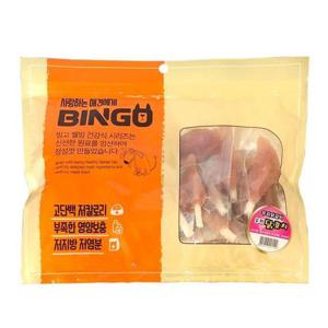 애견간식 빙고 우피 닭꼬치 400g 1팩 애견간식 강아지간식