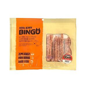 애견간식 빙고 숯불 쌀밥 사사미 400g 1팩 애견간식