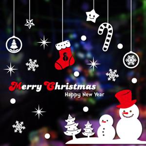 크리스마스 눈꽃 스티커/크리스마스 눈사람 모빌장식