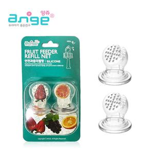 앙쥬 과즙리필망(실리콘형) 2P / 유아 이유식기 치발기