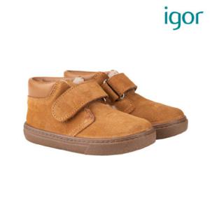 [트래드후스] IGOR Bootie TUI with FUR 뚜이 퍼 앵글 부츠 카멜 (현대울산) IGBTI1GY