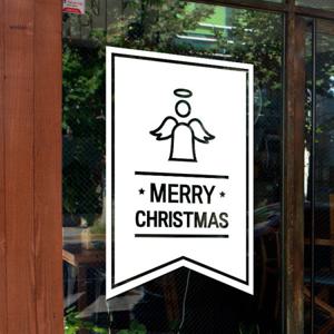 크리스마스 시트지 눈꽃 스티커 19CMJS5139