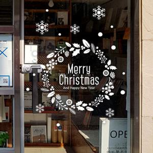 크리스마스 시트지 눈꽃 스티커 19CMJS5194