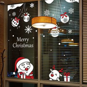 크리스마스 시트지 눈꽃 스티커 19CMJS5208