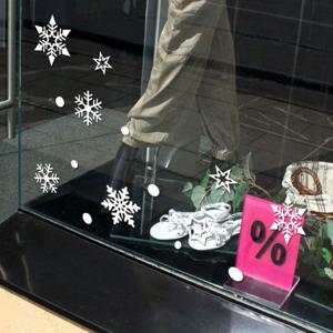 크리스마스 시트지 눈꽃 스티커 19CMJS5216