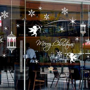 크리스마스 시트지 눈꽃 스티커 19CMJS5233