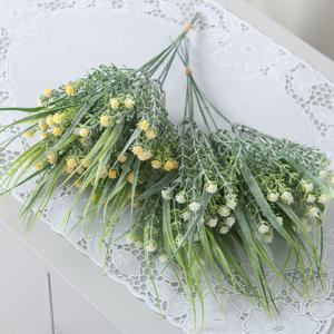 [1개 구매시 1개 증정] 미니 안개꽃 조화 펀 믹스 픽 30cm (6개입) 2컬러 조경 인테리어 장식 소