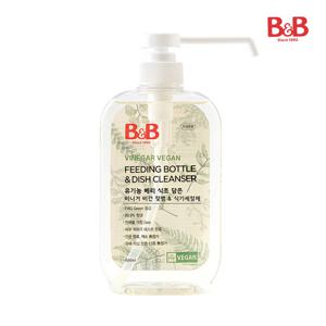 비앤비 비건 젖병&식기세정제 용기형 600ml 1입