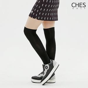 [체스][체스골프-기획상품] 심플 단색 착시 스타킹