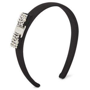 페라가모 크리스탈 바라 보우  헤어밴드 34 7581 001 0713034