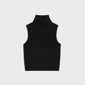 셀린느 민소매 티셔츠 2ADRT977V 38NO BLACK DOM