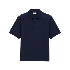 생로랑 카산드라 피케 폴로 셔츠 798944 Y37HC 4140 MARINE DOM