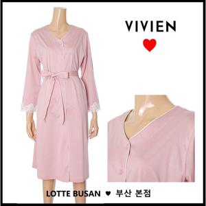 [비비안]프리미엄 면100수 여성 홈웨어 가운겸 원피스 GW8774A
