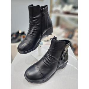 리바디 세이브존08 리바디천연소가죽주름베이직앵글부츠 2023RD0663H