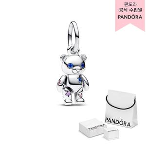 [판도라(주얼리)][백화점 보증서 제공]무버블 테디베어 댕글 참_792986C01_A
