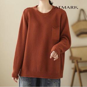 ATMARK (77까지)라운드굴림포켓니트_AA39KN071G