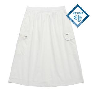 내셔널지오그래픽 N242WSK970 여성 쿨링 카고 롱 스커트 BIRCH