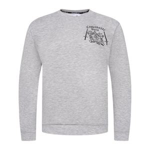 [까스텔바작] 남성 캡슐라인 맨투맨 티셔츠_BGDMTL302GY