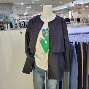 더스토아 DP01 날개 라운드 점퍼 T23fhb156p001